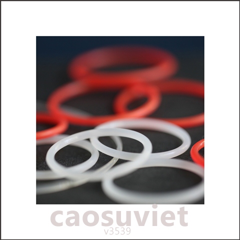 Orings silicone chịu nhiệt | gioăng đệm cao su
