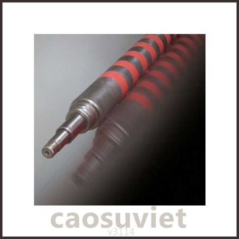 Trục cao su in kéo giấy | Viet Rubber