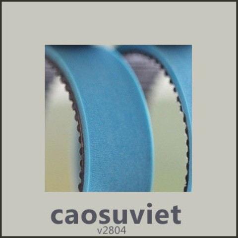 Hình ảnh cao su phụ tùng có Logo mới của Caosuviet